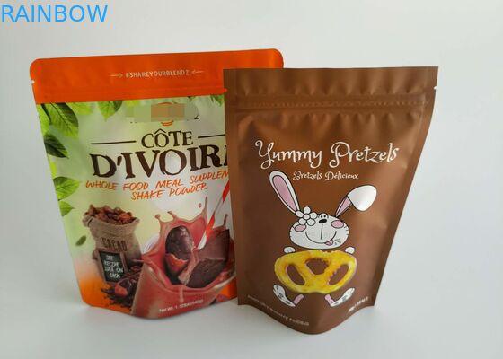 Алюминиевая фольга Ламинированный Stand Up K мешки Сушеный говядины закуска упаковка прочная