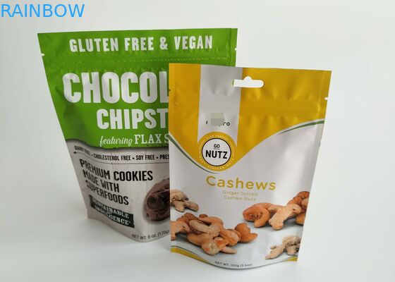 Изготовленный на заказ стойте вверх печенье мешка очень вкусное упаковывая Сеалабле печатание Гравуре полиэтиленового пакета