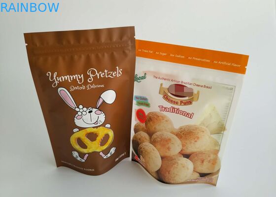 Мешки еды рыб алюминиевой фольги пластиковые упаковывая печатание Гравуре с молнией