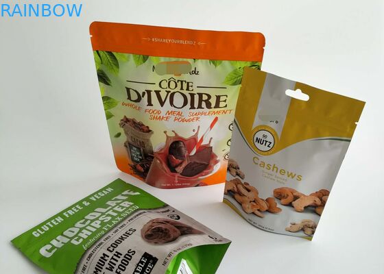 Высушенные мешки еды пластиковые упаковывая мешок фольги Мылар печенья Матт для долгосрочного хранения