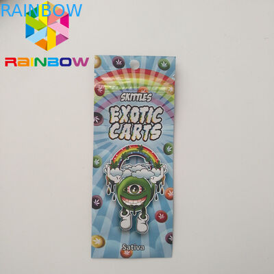 Мини сумки Мылар Зиплок, патрон Вапе тележек упаковки еды Мылар экзотический голографический