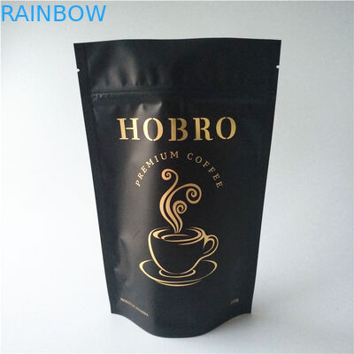 Ресеалабле пакетики чая упаковывая алюминиевую фольгу стоят вверх сумка кофе с клапаном