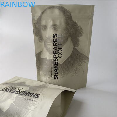 Ресеалабле пакетики чая упаковывая алюминиевую фольгу стоят вверх сумка кофе с клапаном