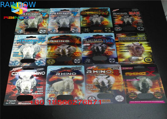 Таможня Р7-5000 Р7-3000 мужской упаковки карты волдыря повышения складывая бумажная