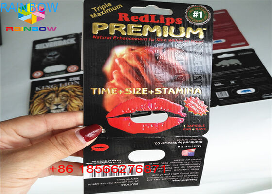 Таможня Р7-5000 Р7-3000 мужской упаковки карты волдыря повышения складывая бумажная