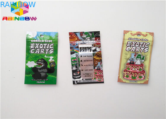 Размер мешка упаковки еды полиэтиленовых пакетов замка застежка-молнии алюминиевой фольги изготовленный на заказ с зазубриной разрыва