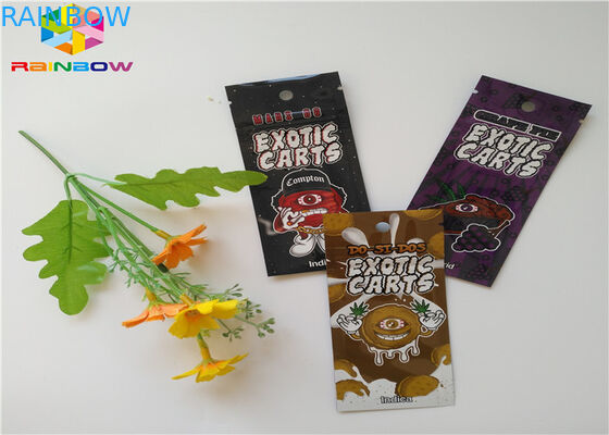 Размер мешка упаковки еды полиэтиленовых пакетов замка застежка-молнии алюминиевой фольги изготовленный на заказ с зазубриной разрыва