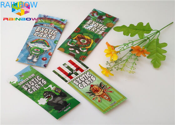 Приложенная упаковка патрона масла полиэтиленовых пакетов АК1003 КБД Вапе травяного ладана Ресеалабле