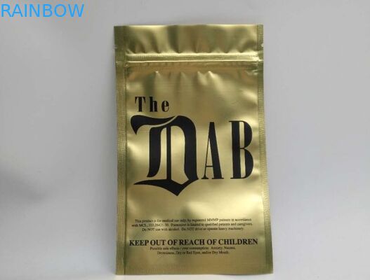 Замок застежка-молнии стоит вверх мешок мешка упаковывая алюминиевый штейновый для семян пакета еды