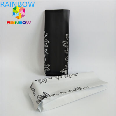 Гуссет стороны бумаги Крафт стоит вверх мешки кофе, загерметизированное печатание полиэтиленовых пакетов изготовленное на заказ