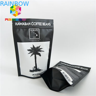 Мешки гайки чая порошка пластиковые упаковывая печатание алюминиевой фольги изготовленное на заказ с клапаном