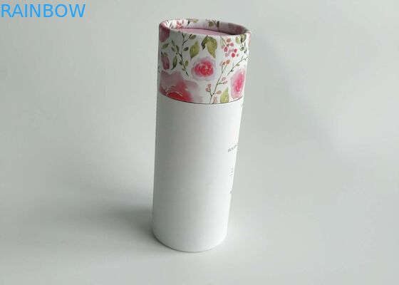 Картон косметик бумажных коробок цилиндра напечатанный таможней бумажный для паковать