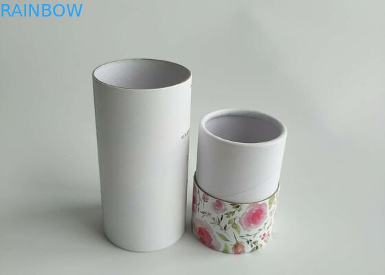 Картон косметик бумажных коробок цилиндра напечатанный таможней бумажный для паковать