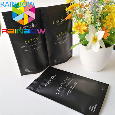 Качество еды материальное стоит вверх сумка порошка Моринга мешка молнии сформированная конусом с вкладышем фольги