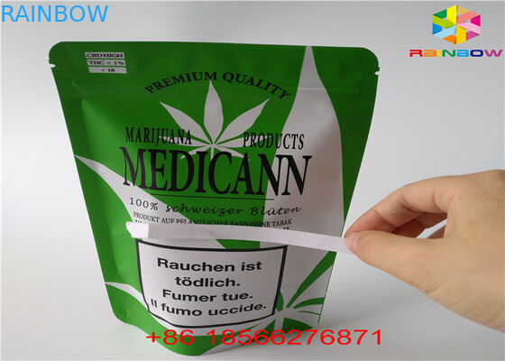 Саше Пака волдыря КБД ГУММИЭС пластиковыми прокатанное сумками алюминиевое с окном