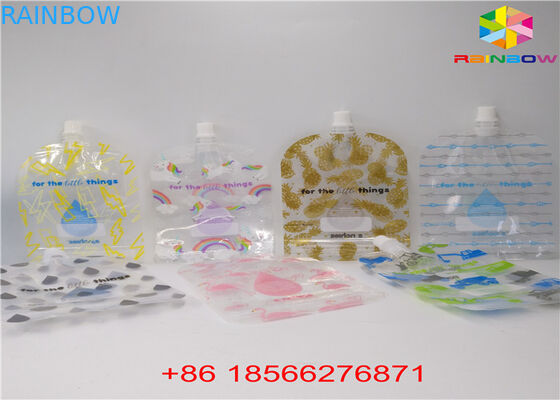 Сумки Споут ФДА/СГС упаковывая алюминиевую фольгу стоят вверх сумки для жидкостных еды/напитка