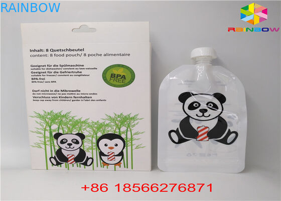 Сумки Споут ФДА/СГС упаковывая алюминиевую фольгу стоят вверх сумки для жидкостных еды/напитка