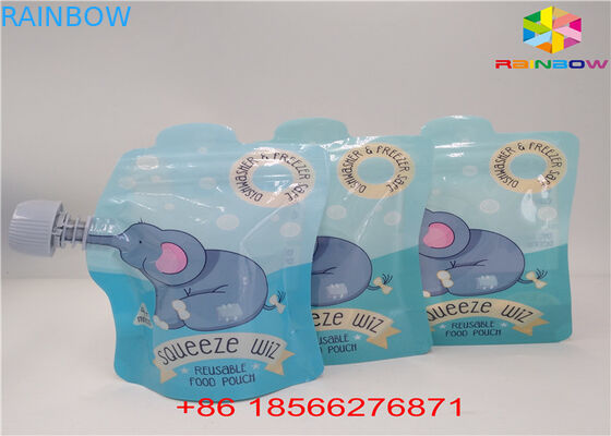 Сумки Споут ФДА/СГС упаковывая алюминиевую фольгу стоят вверх сумки для жидкостных еды/напитка