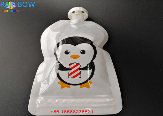 Многоразовые жидкостные сумки Споут, стоят вверх мешки с Споут сока фольги Дойпак крышки