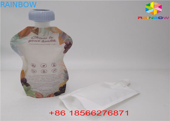 Многоразовые жидкостные сумки Споут, стоят вверх мешки с Споут сока фольги Дойпак крышки