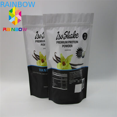 Ресиклабле пластиковые мешки упаковывая сумку еды чая алюминиевой фольги Зиплок для порошка протеина