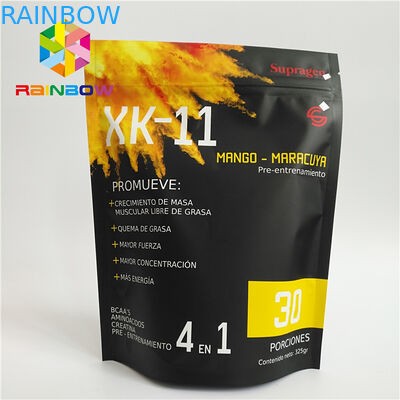 Ресиклабле пластиковые мешки упаковывая сумку еды чая алюминиевой фольги Зиплок для порошка протеина