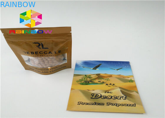 Небольшие Зиплок сумки упаковки, мешок алюминиевой фольги для травяных таблеток энергии ладана