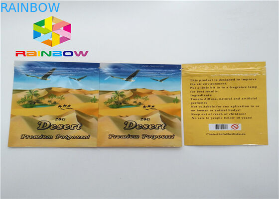 Небольшие Зиплок сумки упаковки, мешок алюминиевой фольги для травяных таблеток энергии ладана