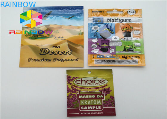 Жара печатания КМИК - загерметизируйте упаковывая сумки, доказательство запаха стойте вверх сумки мешка молнии