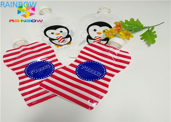 Алюминиевая фольга стоит вверх подгонянная упаковка мешка Споут печатающ пластмассу 120мл