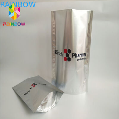 Прокатанные сумки Ресеалабле алюминиевой фольги упаковывая, стоят вверх качество еды мешка молнии