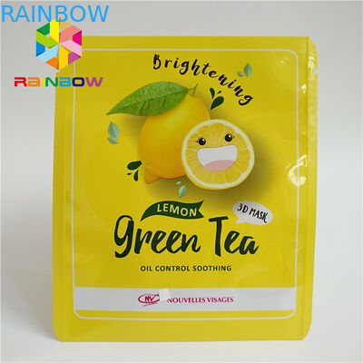 Загерметизированная сторона 3 напечатала Зиплок прокатанную сумками маску глаза алюминиевой фольги лицевую