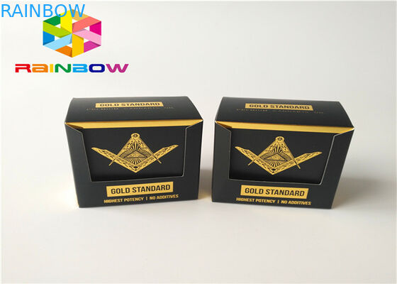 Коробка цифров бумажная упаковывая бумажные аттестованные материалы 350г подгоняла размер СГС/ФДА