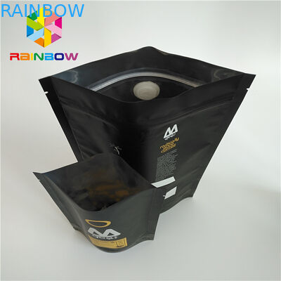 Стойте вверх напечатанная упаковка пластиковых мешков одной сумке кофе клапана пути Зиплок