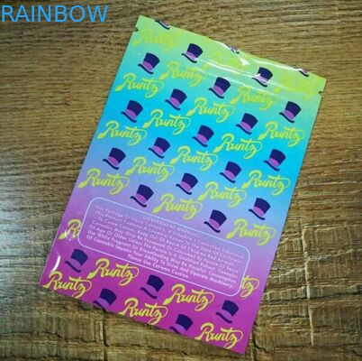 Холограм печатая травяной ладан упаковывая, печенья стоит вверх пластиковый мешок для большого Альс экзотического