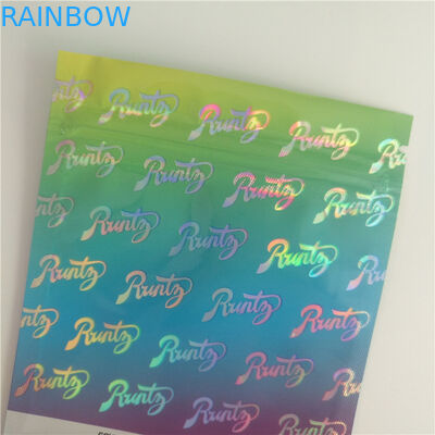 Холограм печатая травяной ладан упаковывая, печенья стоит вверх пластиковый мешок для большого Альс экзотического