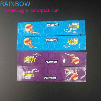 Мешок фольги саше порошка меда лошади упаковывая золотую королевскую сумку Вип Малайзии меда