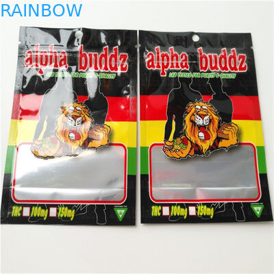 Чильдпрооф травяной ладан упаковывая печатание Холограм цифров стоит вверх пластиковый мешок