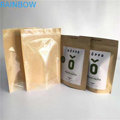 Пакет подарка Крафт несущей дружелюбного бумажного мешка Эко упаковывая с изготовленным на заказ логотипом Принитинг