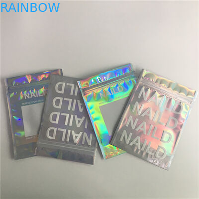 Макияж многоразовый Мылар сумки алюминиевой фольги СГС/ФДА упаковывая загерметизированную сторону 3