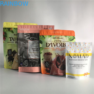 Алюминиевая фольга Зиплок сумки закуски упаковывая стоит вверх сумка для пакуя печений Чесе кофе чокнутых