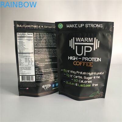 Мешки качества еды пластиковые упаковывая отмеченное УПРАВЛЕНИЕ ПО САНИТАРНОМУ НАДЗОРУ ЗА КАЧЕСТВОМ ПИЩЕВЫХ ПРОДУКТОВ И МЕДИКАМЕНТОВ сумки кофе поверхности Матт Зиплок