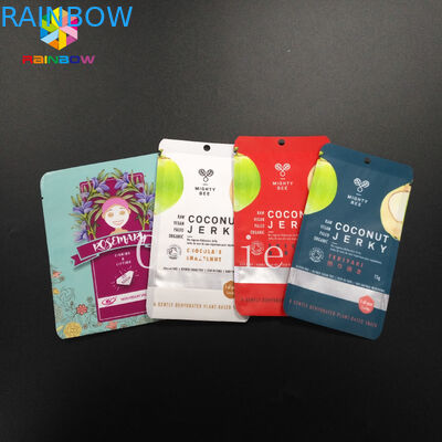 Уплотнение сжатия мешка Мылар кладет бесплатную раздачу в мешки образца порошка чая хранения качества еды косметическую