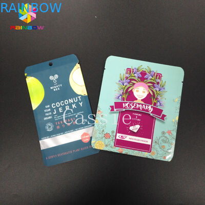 Замок сжатия дизайна Мути кладет жару в мешки 3 сторон - загерметизируйте мешки вакуума Мылар алюминиевой фольги качества еды