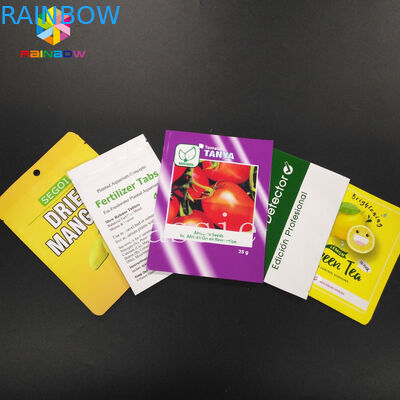 Уплотнение сжатия качества еды кладет упаковку в мешки маски хранения алюминиевой фольги косметическую для фасоли гайки закуски чая