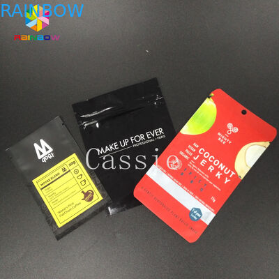 Штейновые пластиковые мешки упаковывая хранение образца пластикового алюминиевого мешка Мылар мини с молнией