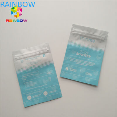 Мешки маски глаз стороны пластиковые упаковывая 3 загерметизированную сторонами поверхность плоской сумки лоснистую