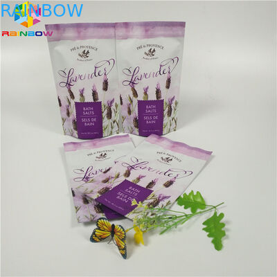 Изготовленный на заказ штейновый мешок фольги печатания упаковывая тело плоского дна Скруб сумка с молнией