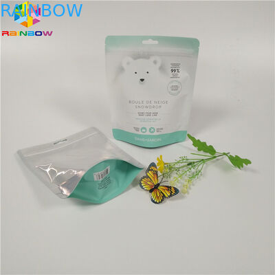 Тело Скруб сумки фольги упаковывая красочный напечатанный влагостойкий замок застежка-молнии стоит вверх мешок