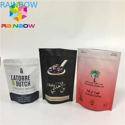 Алюминиевая фольга печатания МОПП изготовленная на заказ кладет влагостойкий замок в мешки молнии с клапаном